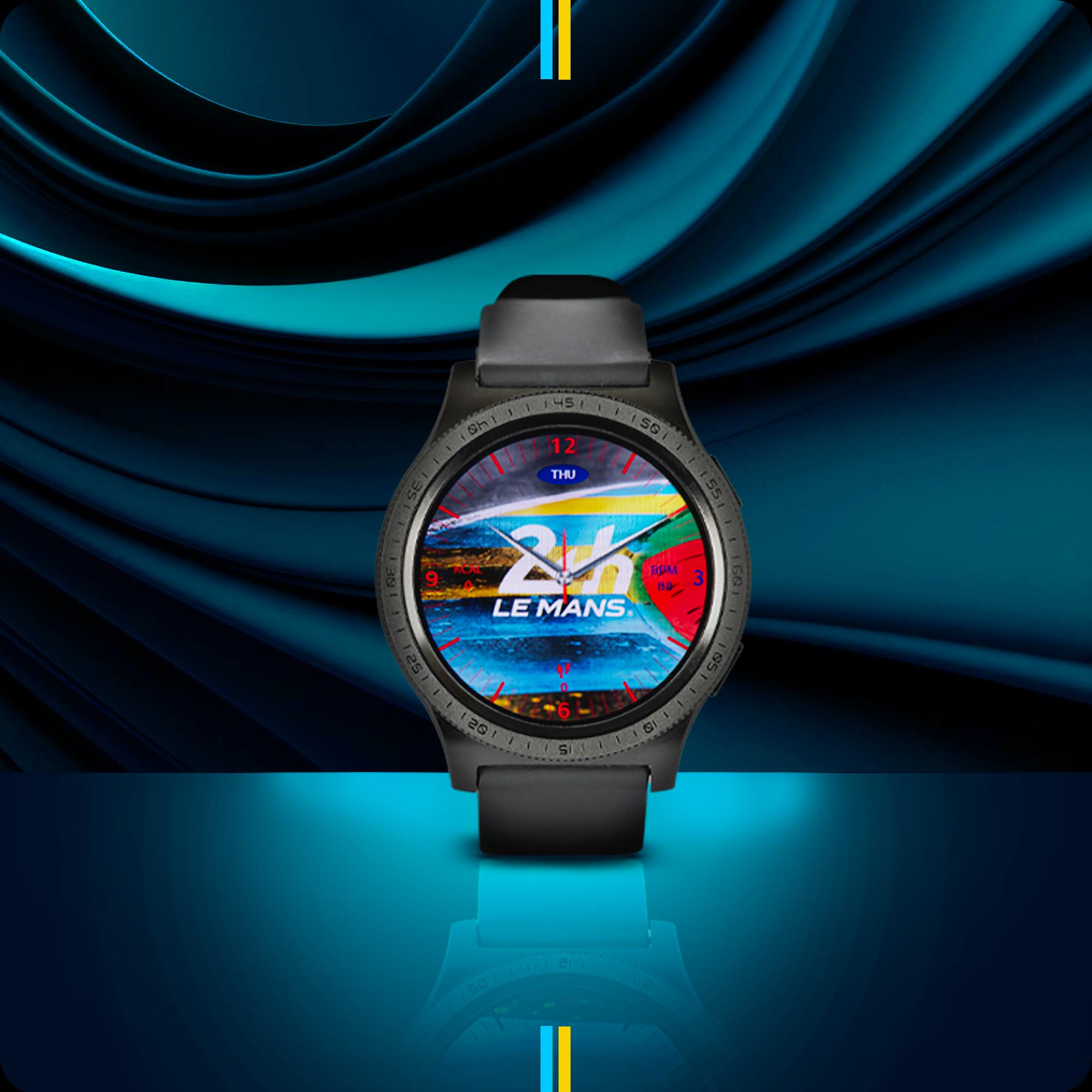 Montre connectée motorsport